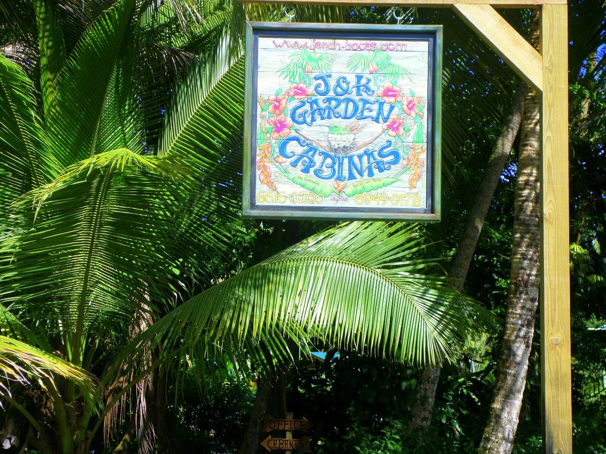 J And H Garden Cabinas Bocas del Toro Eksteriør billede